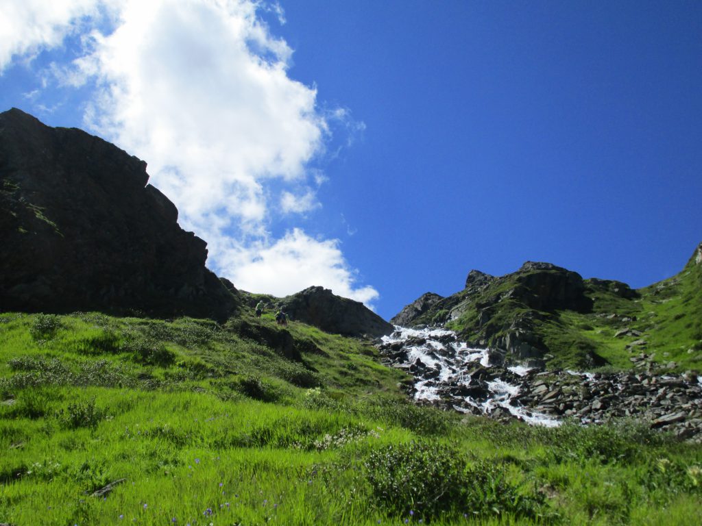 Aufstieg zum Mittelberglesee