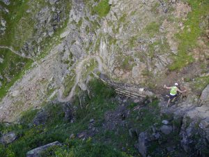 Abstieg von der Braunschweiger Hütte