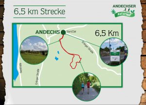 6,5-km-Strecke des Andechser Naturlaufs