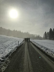Winterlauf im Leitzachtal