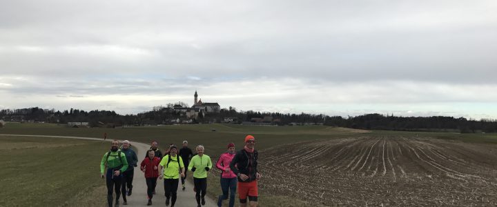 Beginn des Andechs Expert Trails