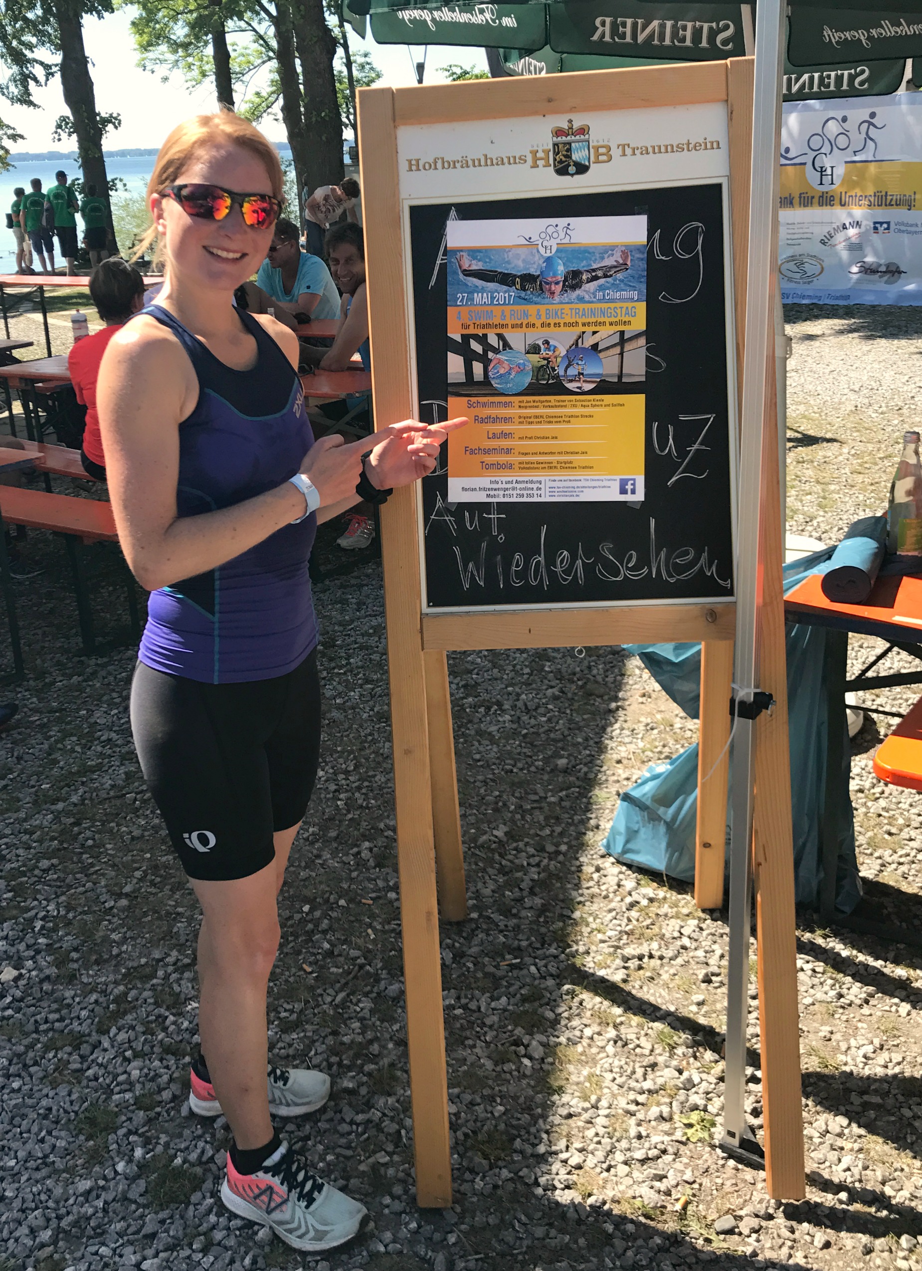 Swim-Bike-Run Triathlon-Training am Chiemsee