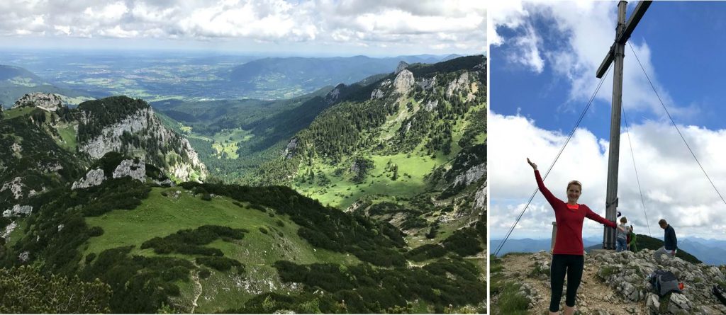 Aussicht und Gipfelglück auf der Benediktenwand