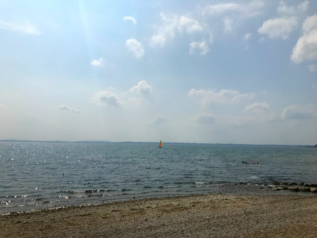 Blick auf den Chiemsee