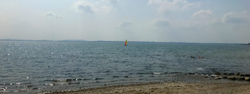 Blick auf den Chiemsee