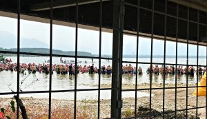 Chiemsee-Triathlon: Schwimmstart