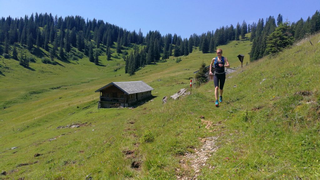 Trailrunning Blauberg, Almpfade