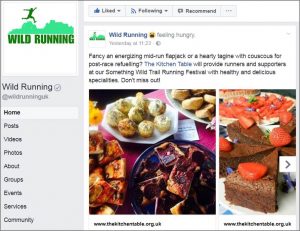 Wild Running Facebook Page