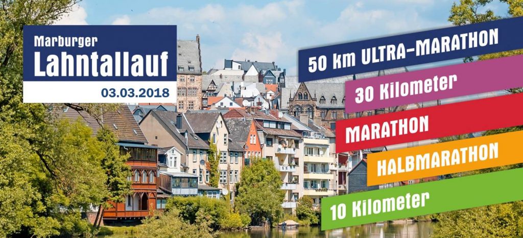 Lahnttallauf 2018 über fünf Distanzen von 10 bis 50 km