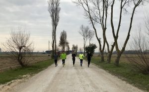 Dauerlauf im Trainingslager