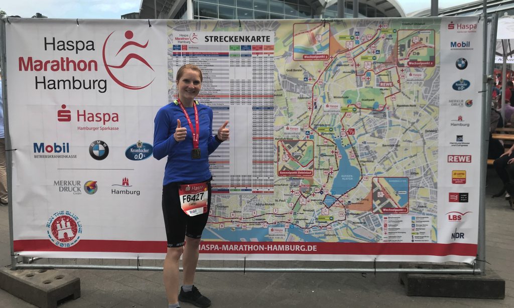 Hamburg Marathon 2018 Finisher
