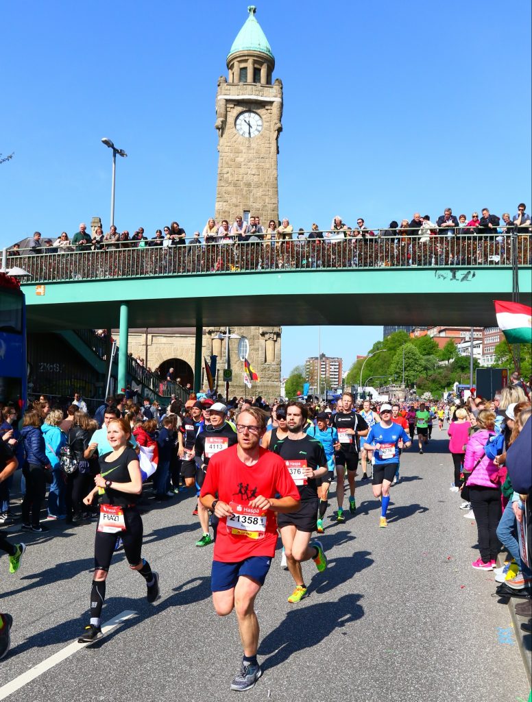 Hamburg Marathon 2018 Landungsbrücken