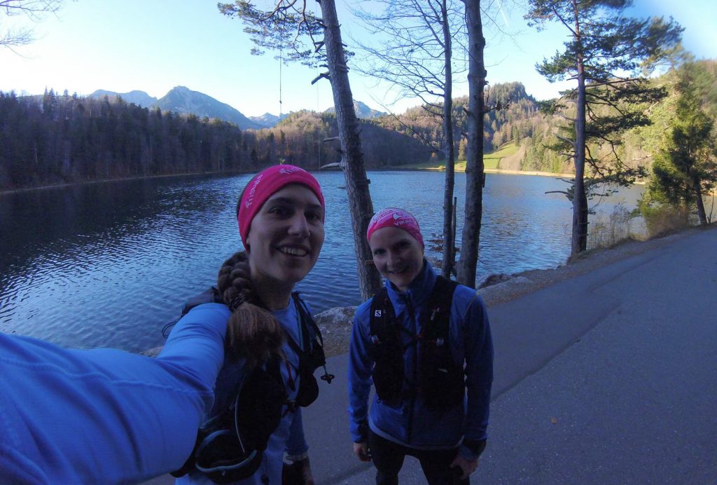 Kini Trail Selfie am Alatsee