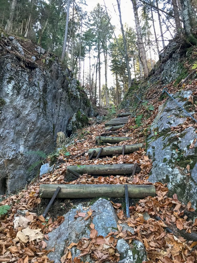 Länderscharte beim Kini Trail