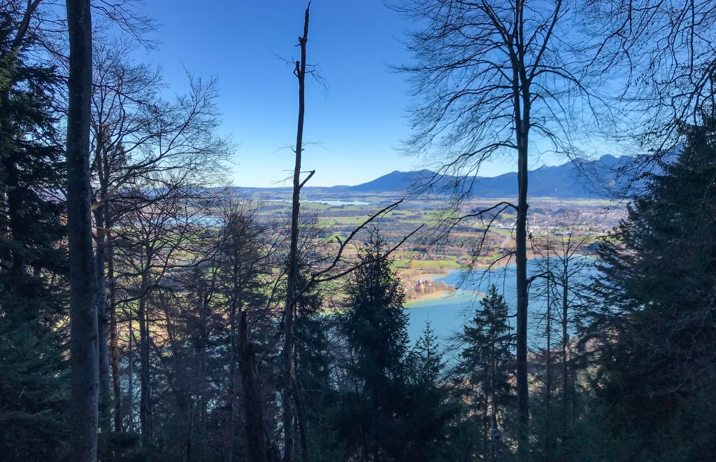 Aussicht vom Salober beim Kini Trail