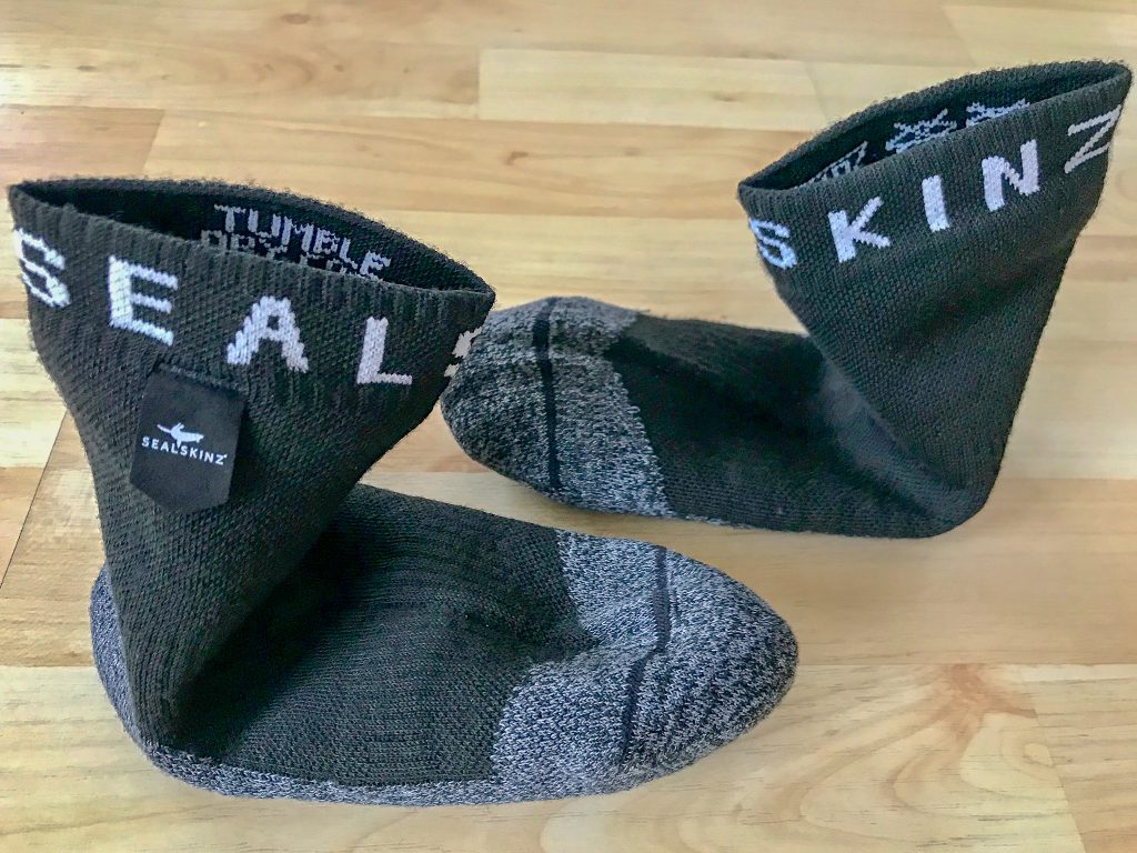 Wasserdichte Laufsocken von Sealskinz