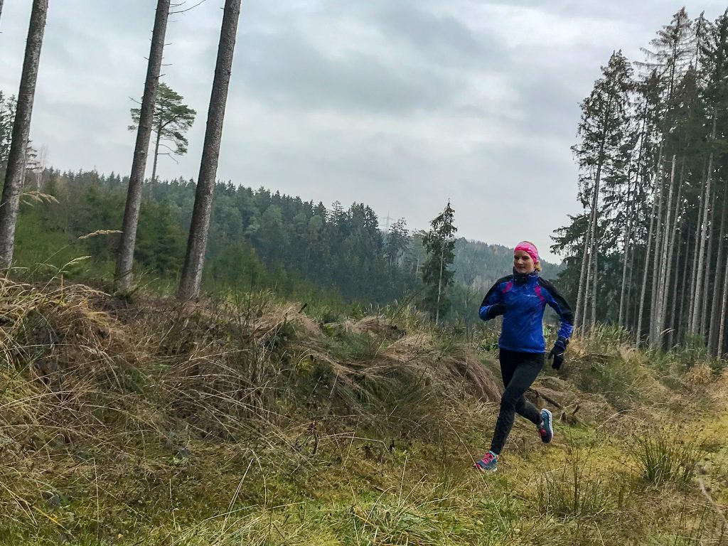 Training im Winter für den 50km-Lauf