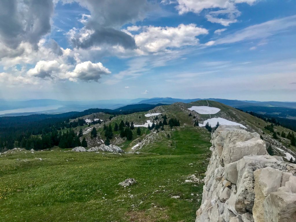 Aussicht vom Mont Tendre