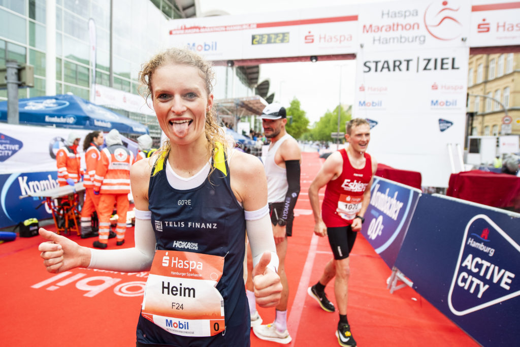 Thea Heim beim Haspamarathon Hamburg 2019