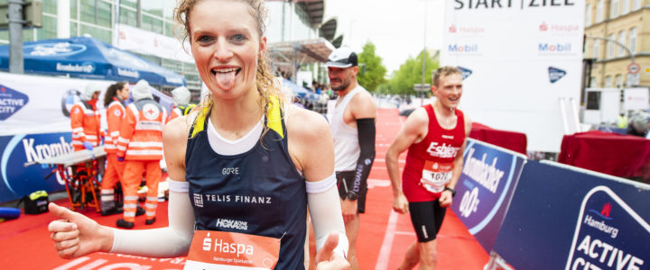 Thea Heim beim Haspamarathon Hamburg 2019