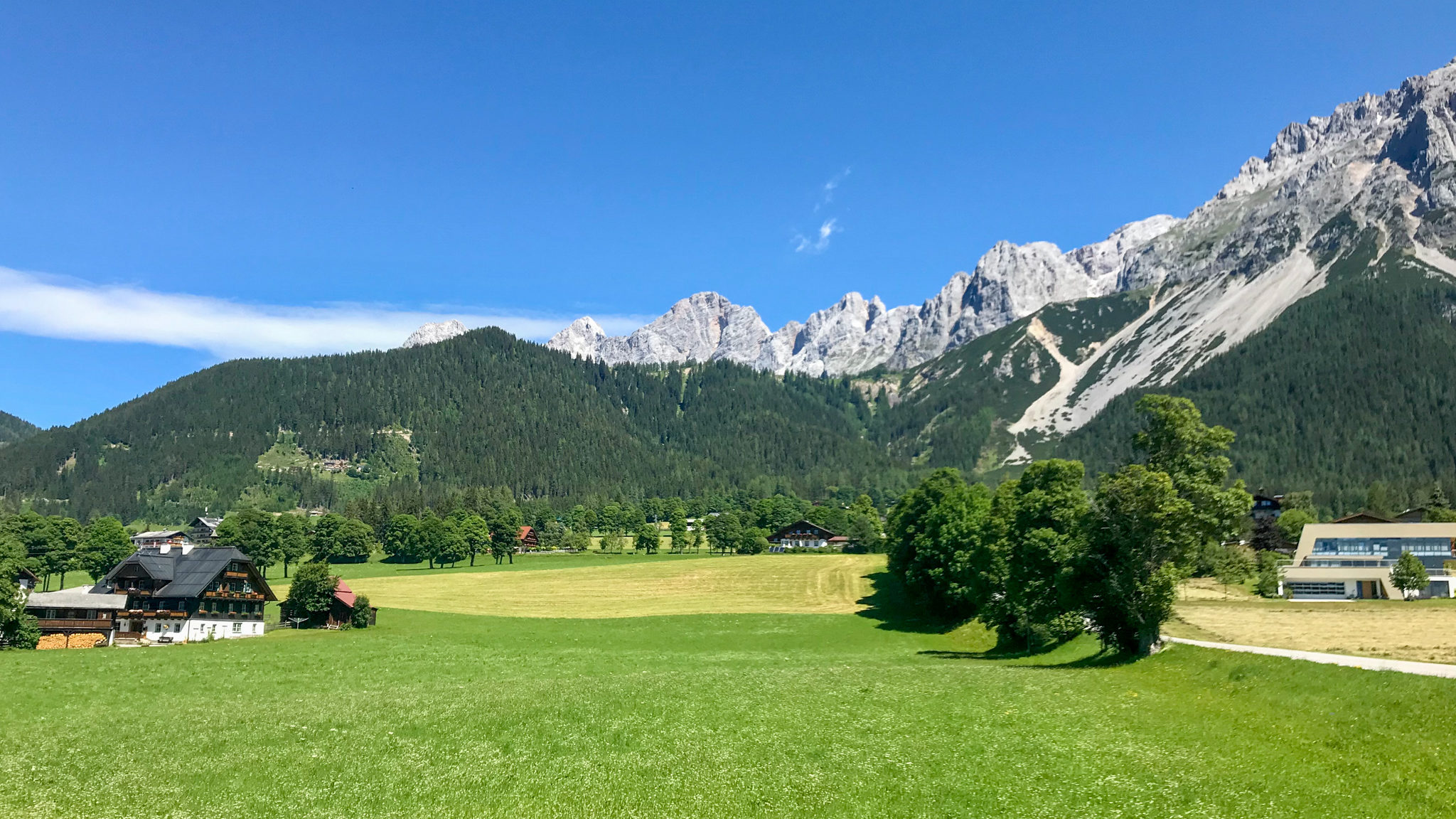 Ramsau Marathon: Laufen mit Dachsteinblick