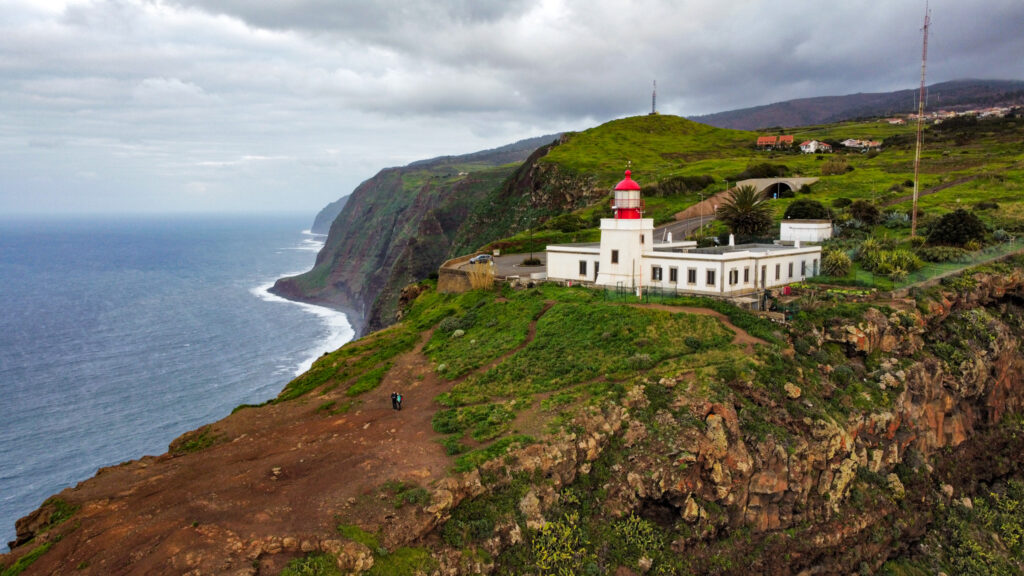 Leuchtturm in Ponta do Pargo, Madeira